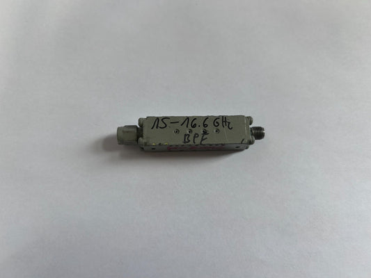 Band Pass Filter 15-16.6 GHz