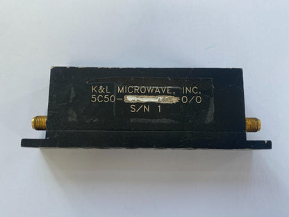K&L Band Pass Filter 3.9 GHz 45 MHz