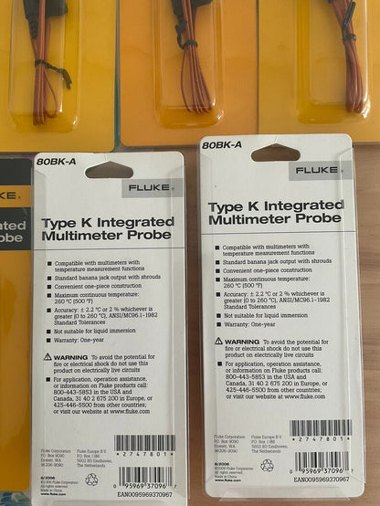New 80BK-A Type K Thermocouple Probe