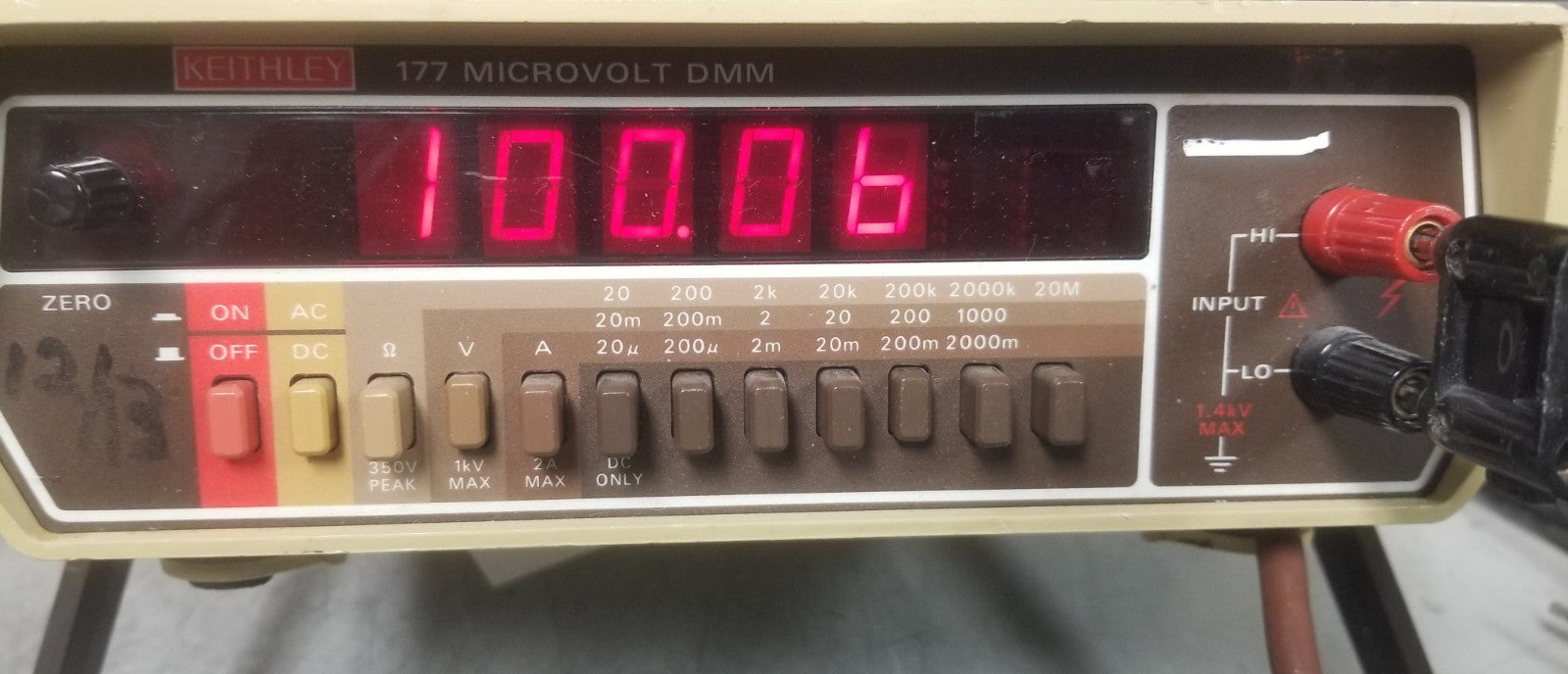 Keithley 177 High Resolution DMM Calibrated 1μV