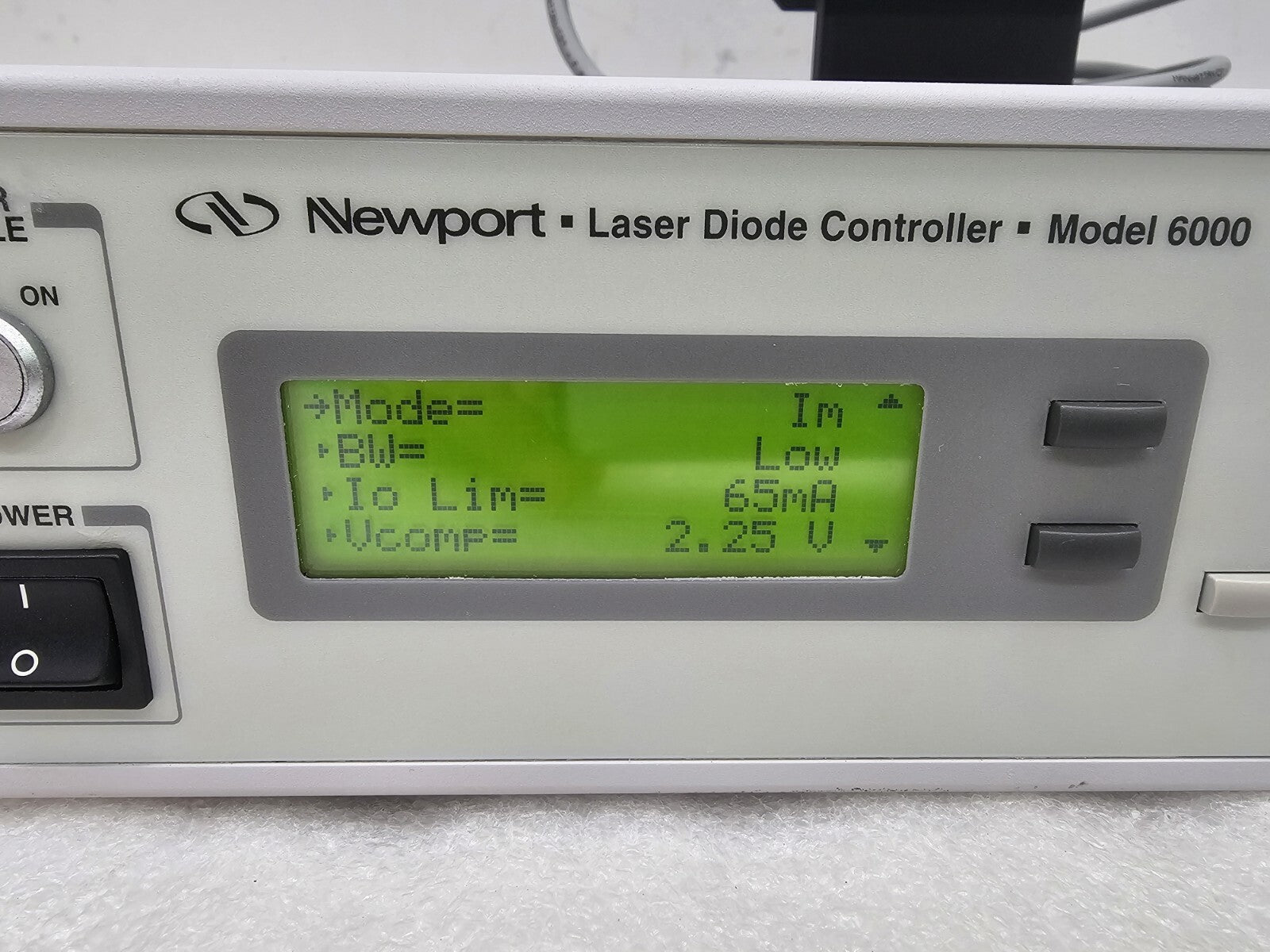 Newport 6000 Laser Controller 6505 Driver 700-9-5.6