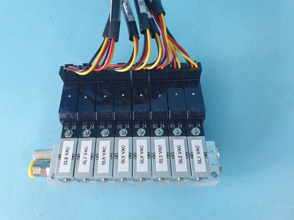 PARKER KURODA PCL241B-NB-D24-N1 Solenoid Valve Set