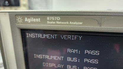 Agilent 8757D Scalar Network Analyzer LCD