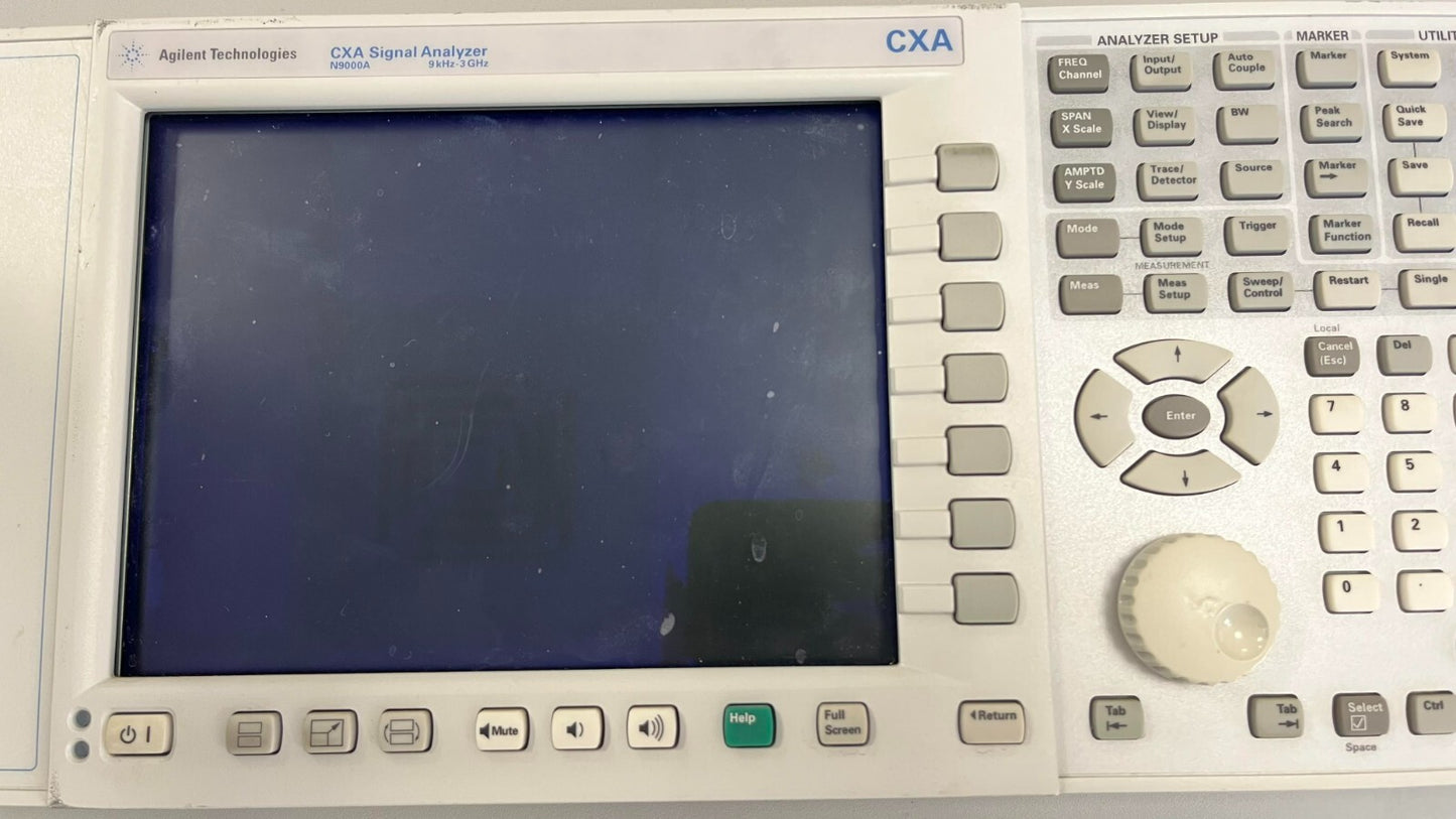 Agilent N9000A CXA Panel 3-6 GHz