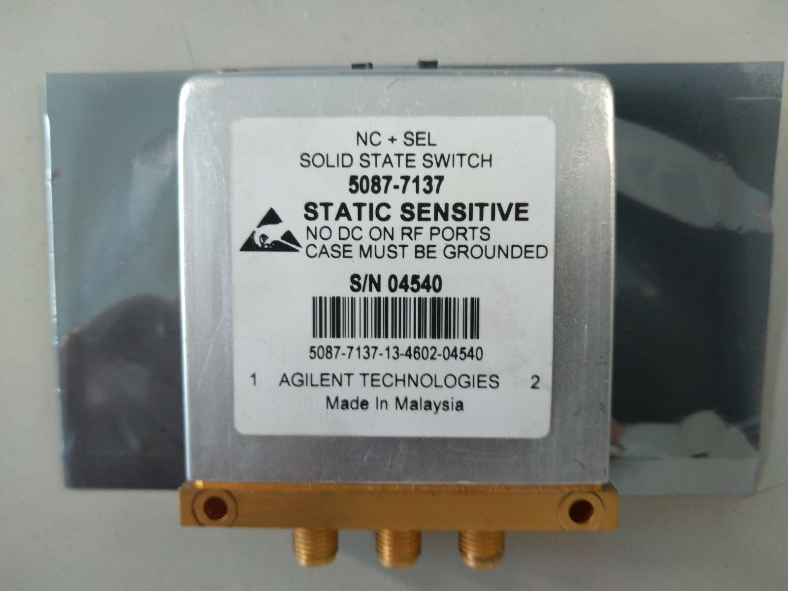 HP Agilent 5087-7137 Solid State Switch