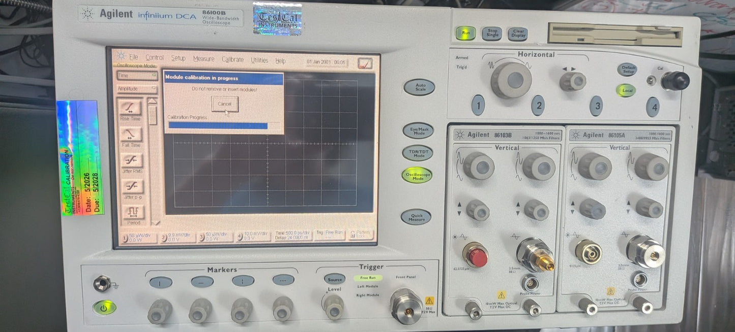Agilent 86100B Infinium DCA-J 14GHz Mainframe