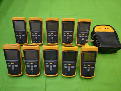Used Fluke 52-II Dual Channel Digital Contact Thermometer