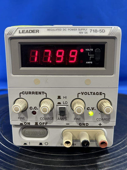 Leader 718-5D DC Power Supply