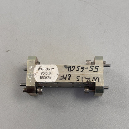 WR15 Waveguide BPF 55–65GHz QFH-558V00