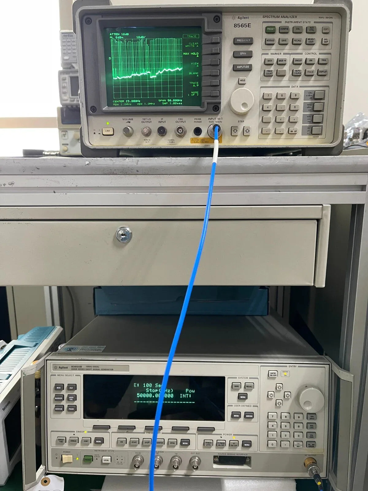 Agilent Keysight 8565E Spectrum Analyzer 50GHz