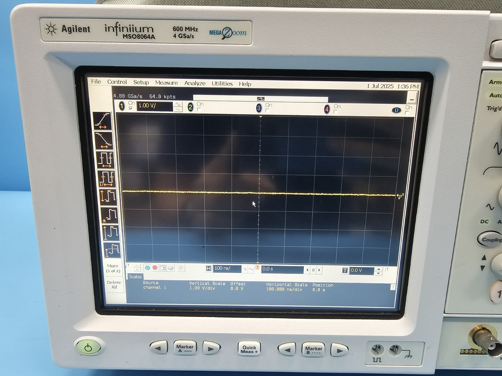Agilent MSO8064A Infiniium 600MHz Oscilloscope