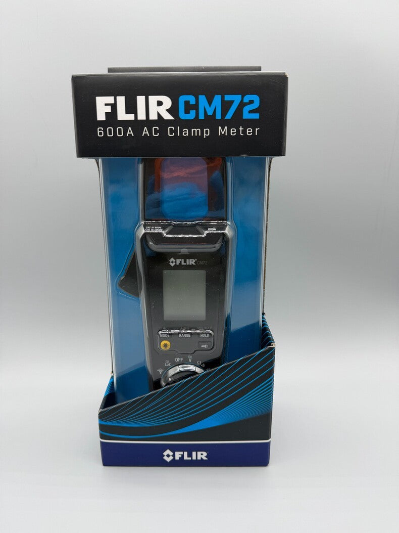 New FLIR CM72 True RMS 600A AC Clamp Meter CAT III