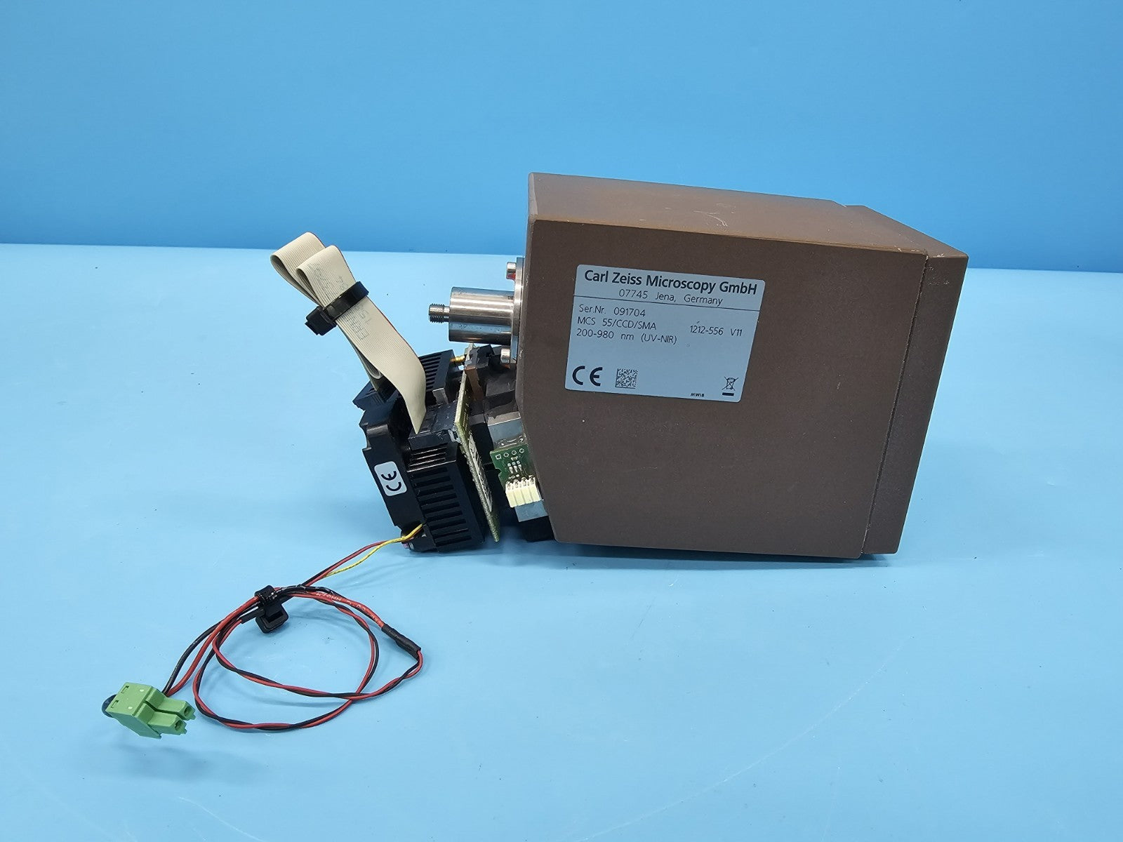 Carl Zeiss MCS 55 Spectrometer 200-980nm UV-NIR