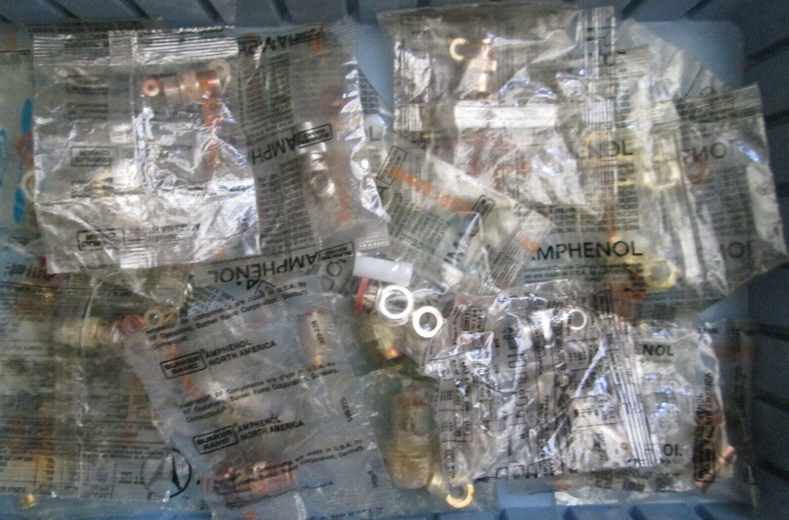 RF Connectors Parts N-Type TNC Plug Amphenol Factory Sealed