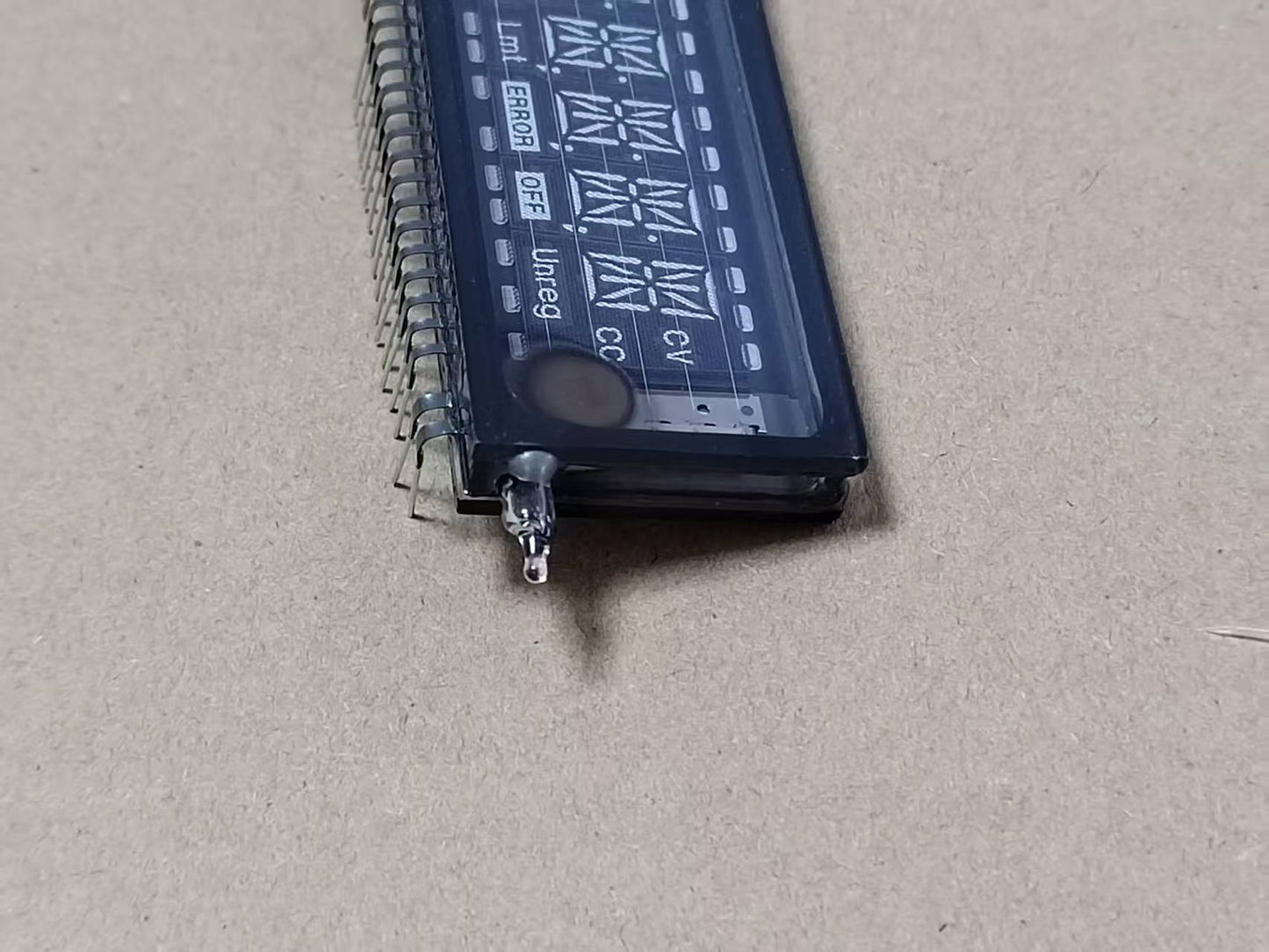 Agilent E3631A 25V/5A DC Power Supply VFD Display