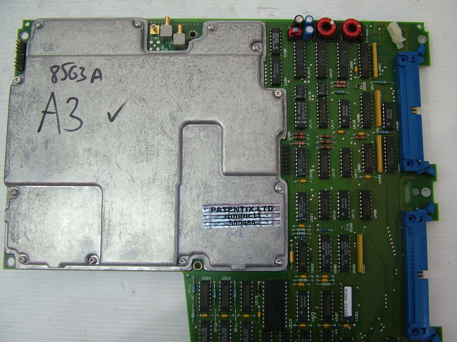 HP Agilent 08563-60013 A3 Board