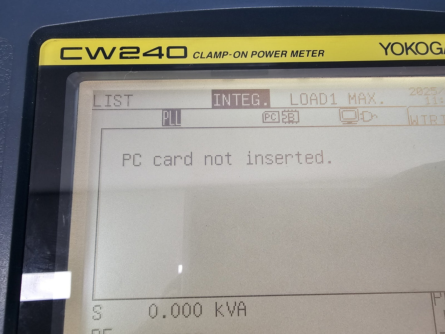 Yokogawa CW240 Style S2 Clamp On Power Meter
