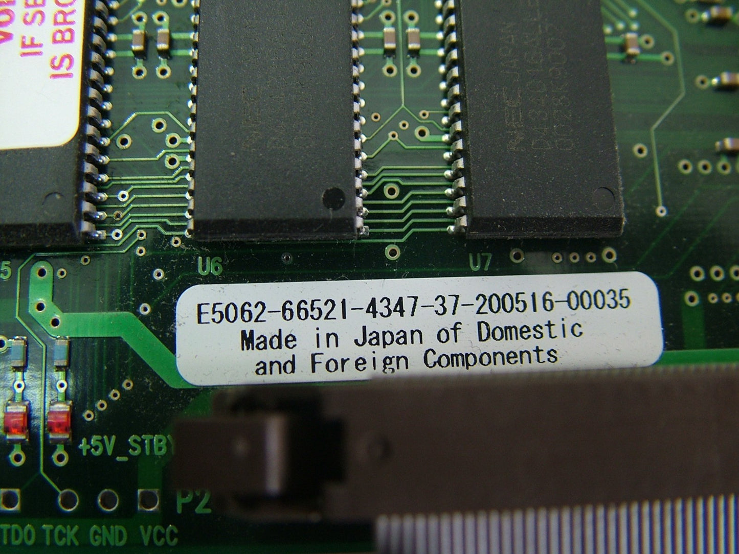 Agilent E5062-66521 PCI Display Card Board