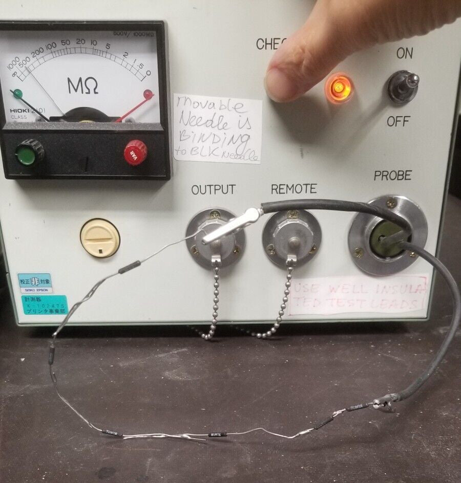 Hioki Megger Megohm Meter 1000 MOhm 400V