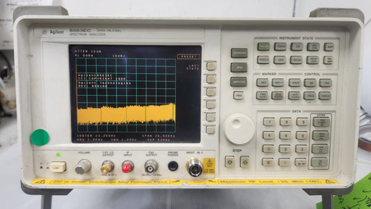 Agilent 8563EC 9kHz-26.5GHz Spectrum Analyzer Opt 007
