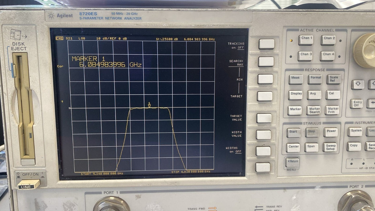 Band Pass Filter 6.1 GHz 450 MHz MW-11100-5-6093/300A