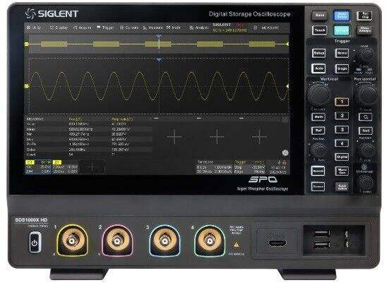 New Siglent SDS1104X HD Digital Oscilloscope