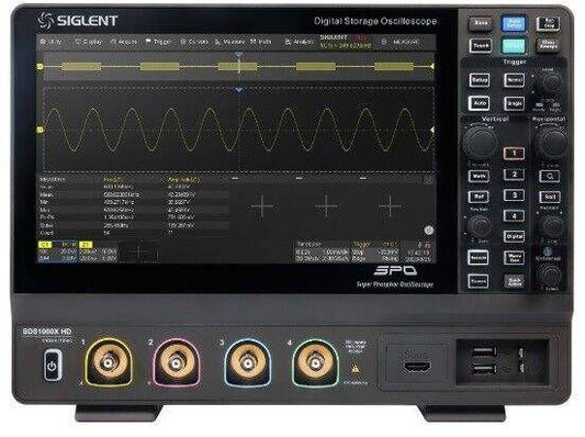 New Siglent SDS1104X HD Digital Oscilloscope