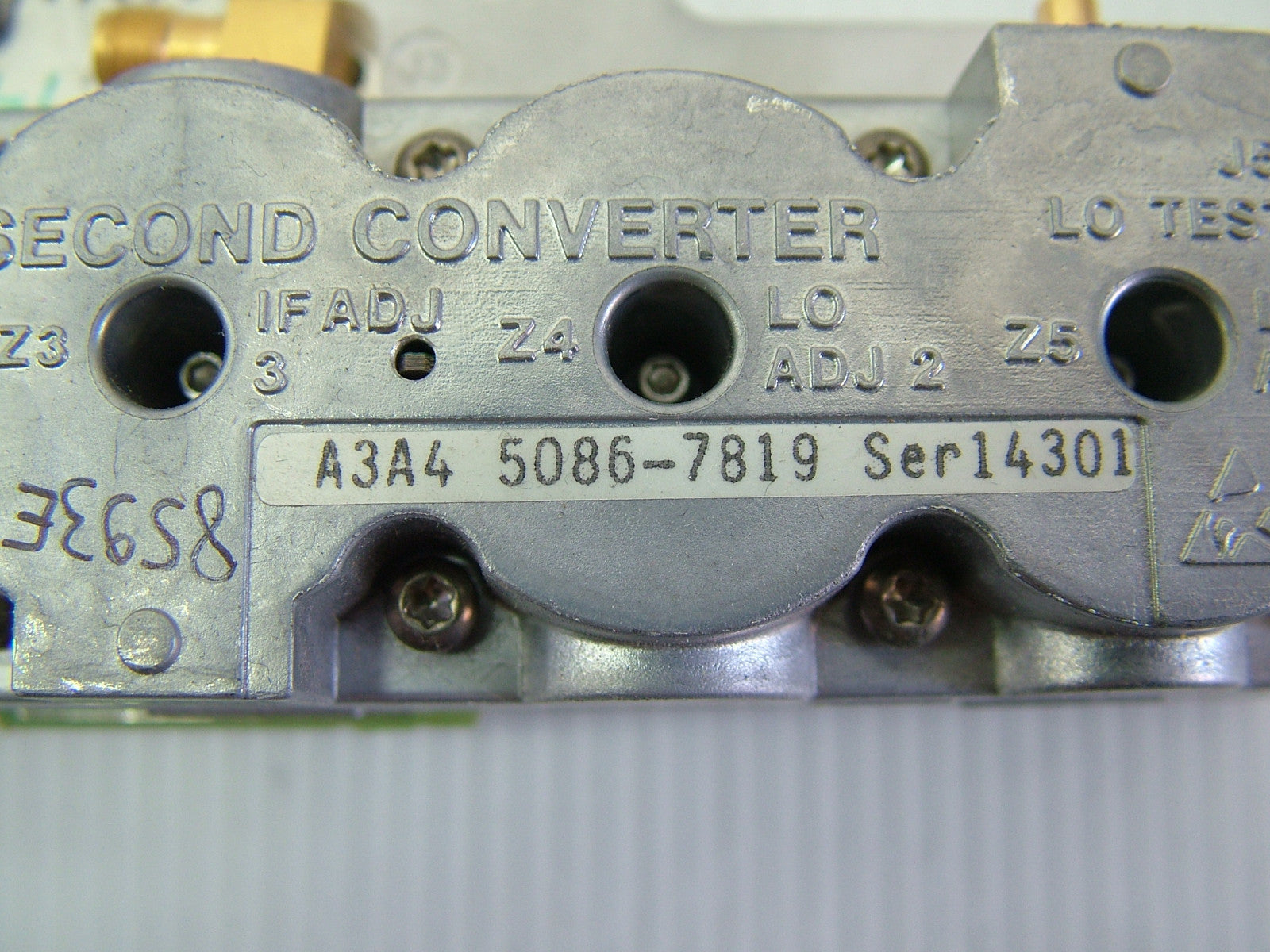 HP 5086-7958 A3A4 Second Converter
