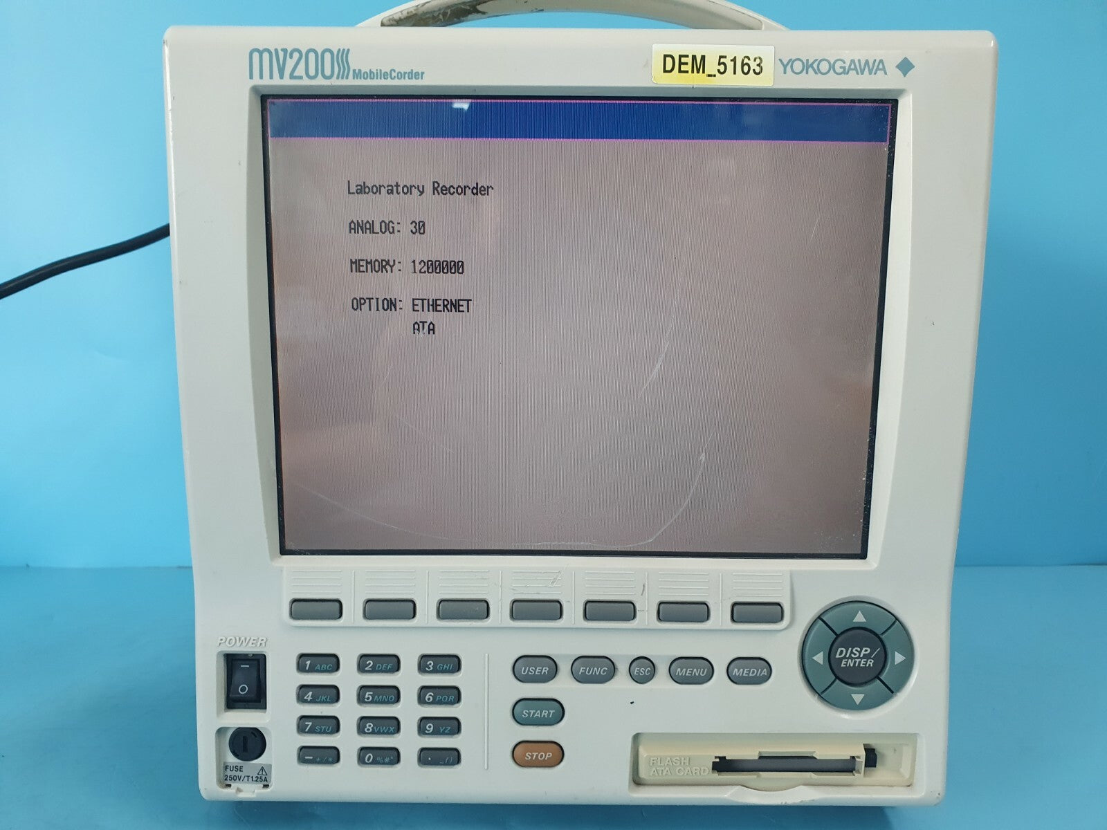 Yokogawa MV200 Portable Mobile Corder