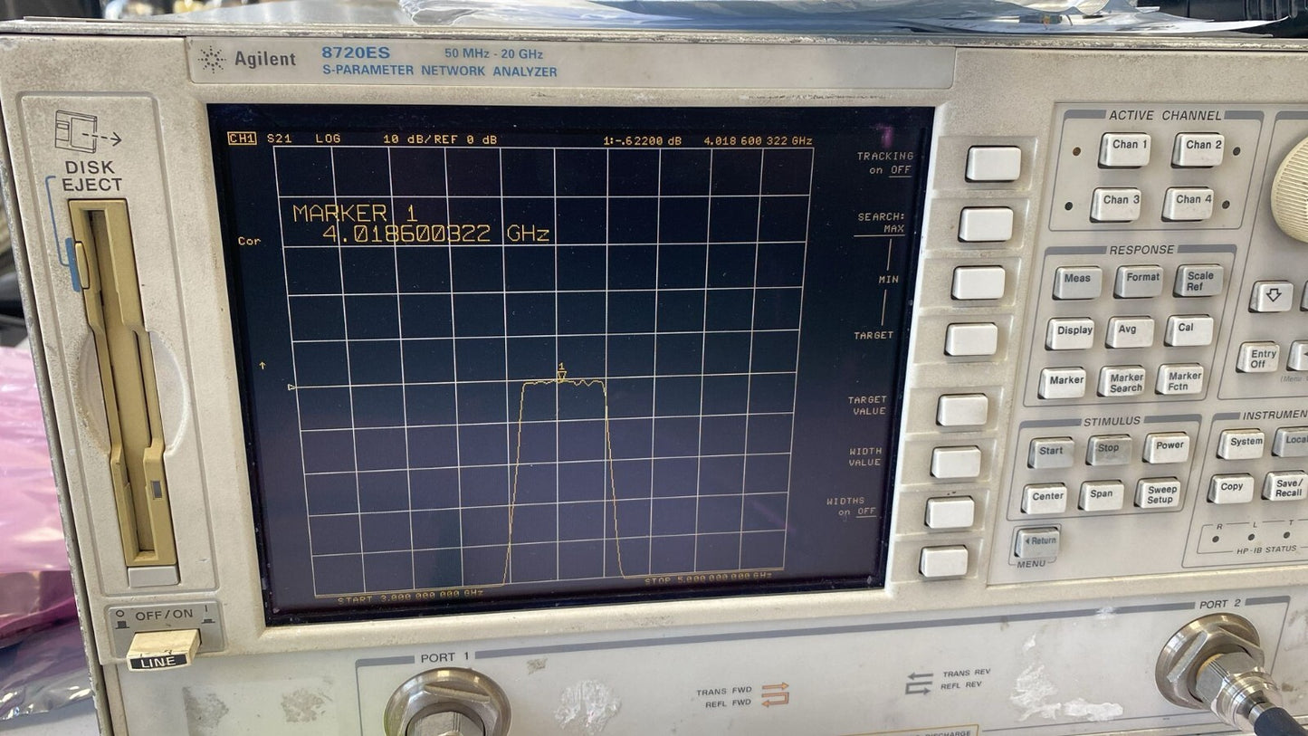 Band Pass Filter 4 GHz 320 MHz 0.8dB Loss
