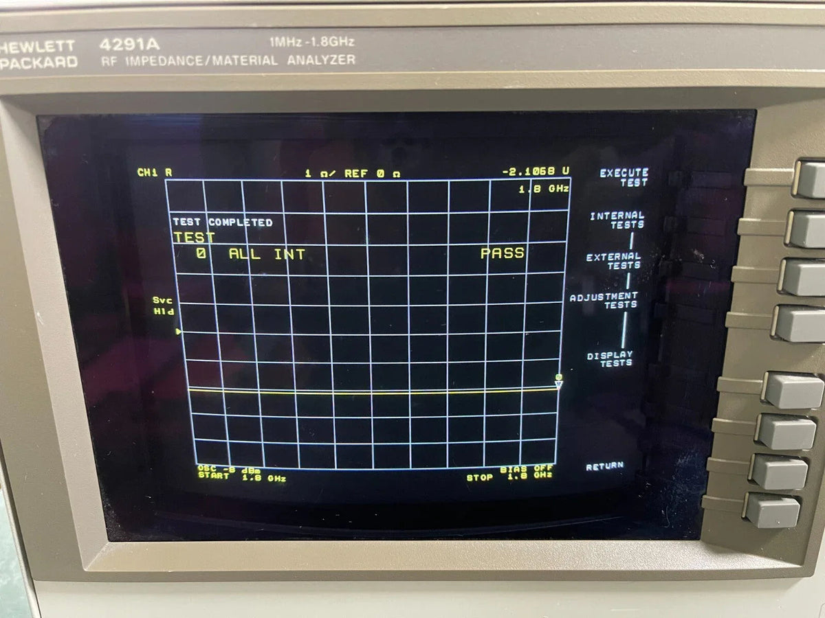 HP Agilent 4291A 1MHz-1.8GHz RF Impedance Analyzer
