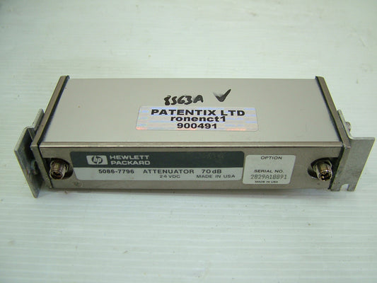 Agilent 5086-7796 Attenuator 70dB for 8563E