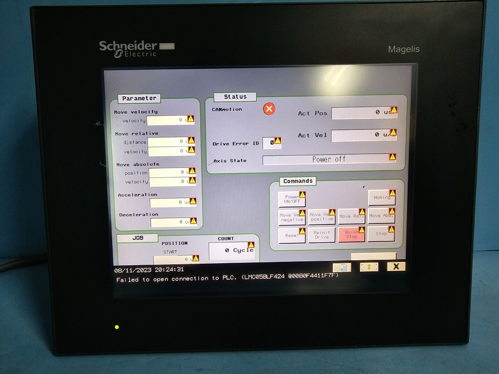 Schneider HMIGTO4310 Magelis GTO Panel