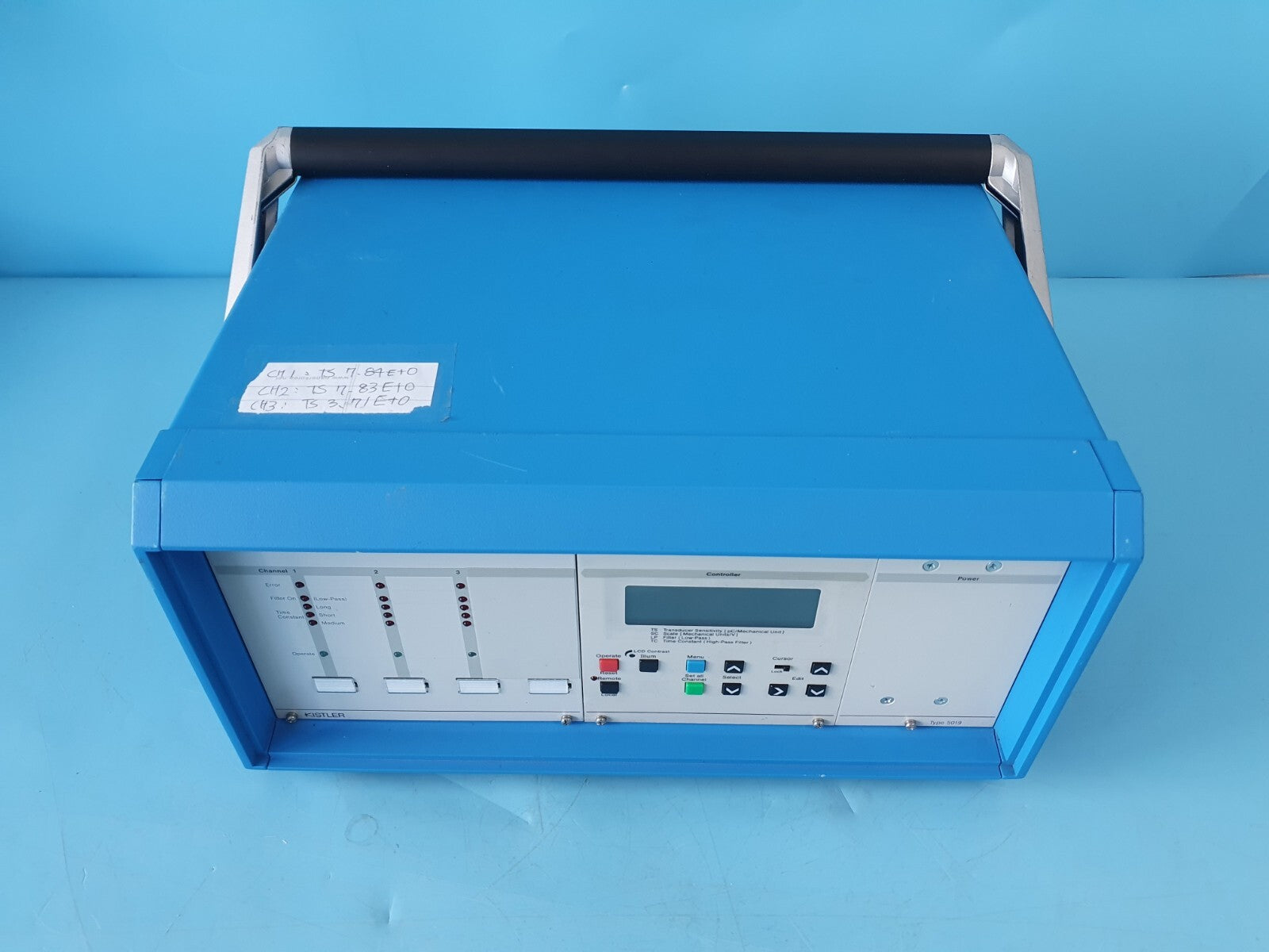 KISTLER 5019 5019B130 Multichannel Charge Amplifier