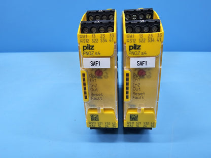 Pilz PNOZ S4 750104 Safety Relay Module
