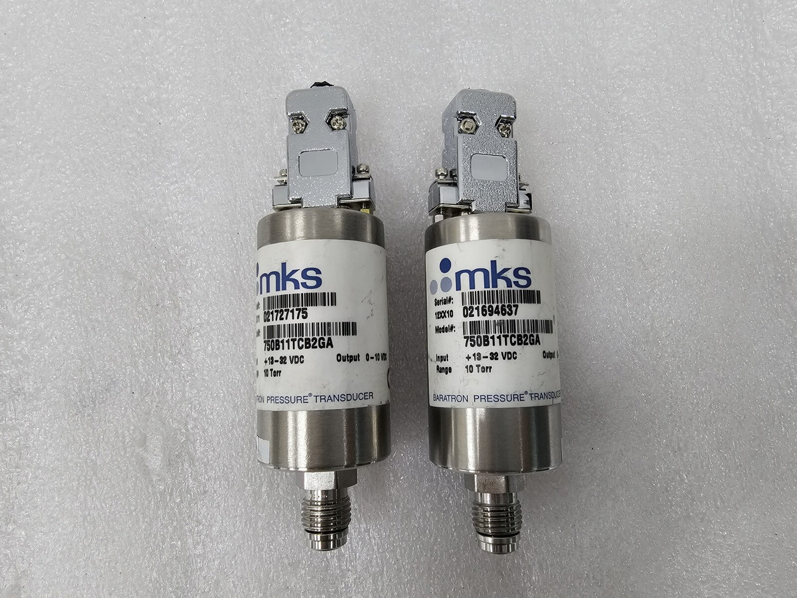 MKS 750B11TCB2GA Baratron Pressure Switch 10 Torr