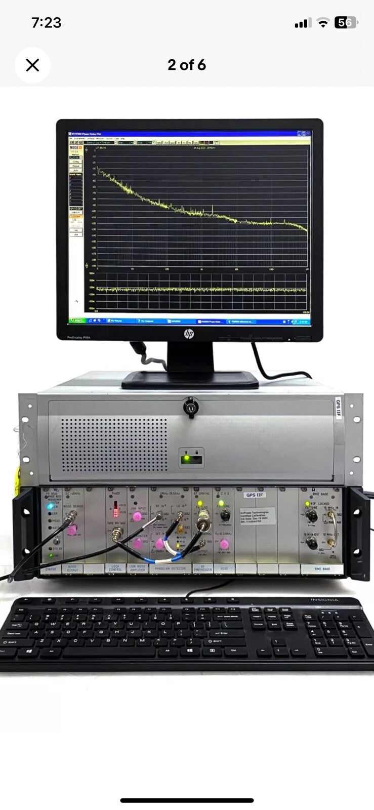 Aeroflex PN9500 Phase Noise Analyzer Allan Dev 26.5GHz