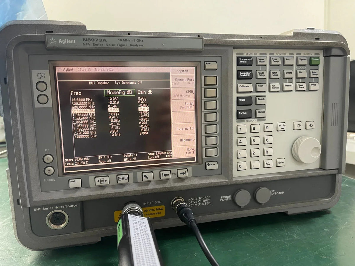 Agilent N8973A 10MHz-3GHz Noise Figure Analyzer