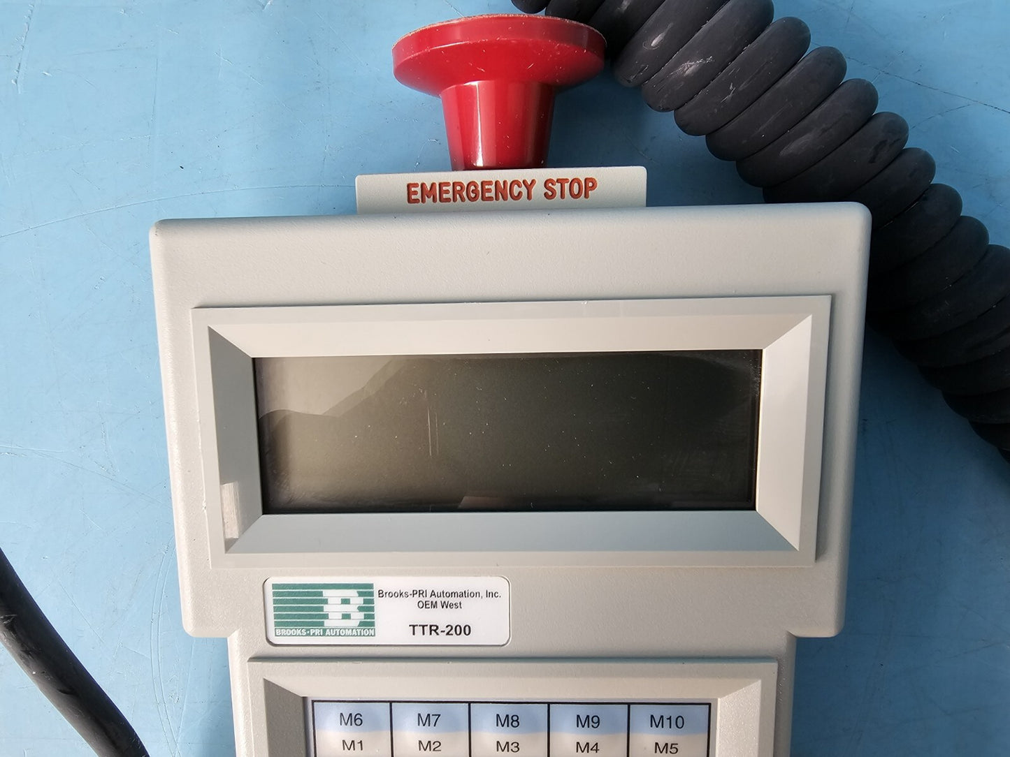 Brooks PRI Automation TTR-200 110976 Teach Pendant