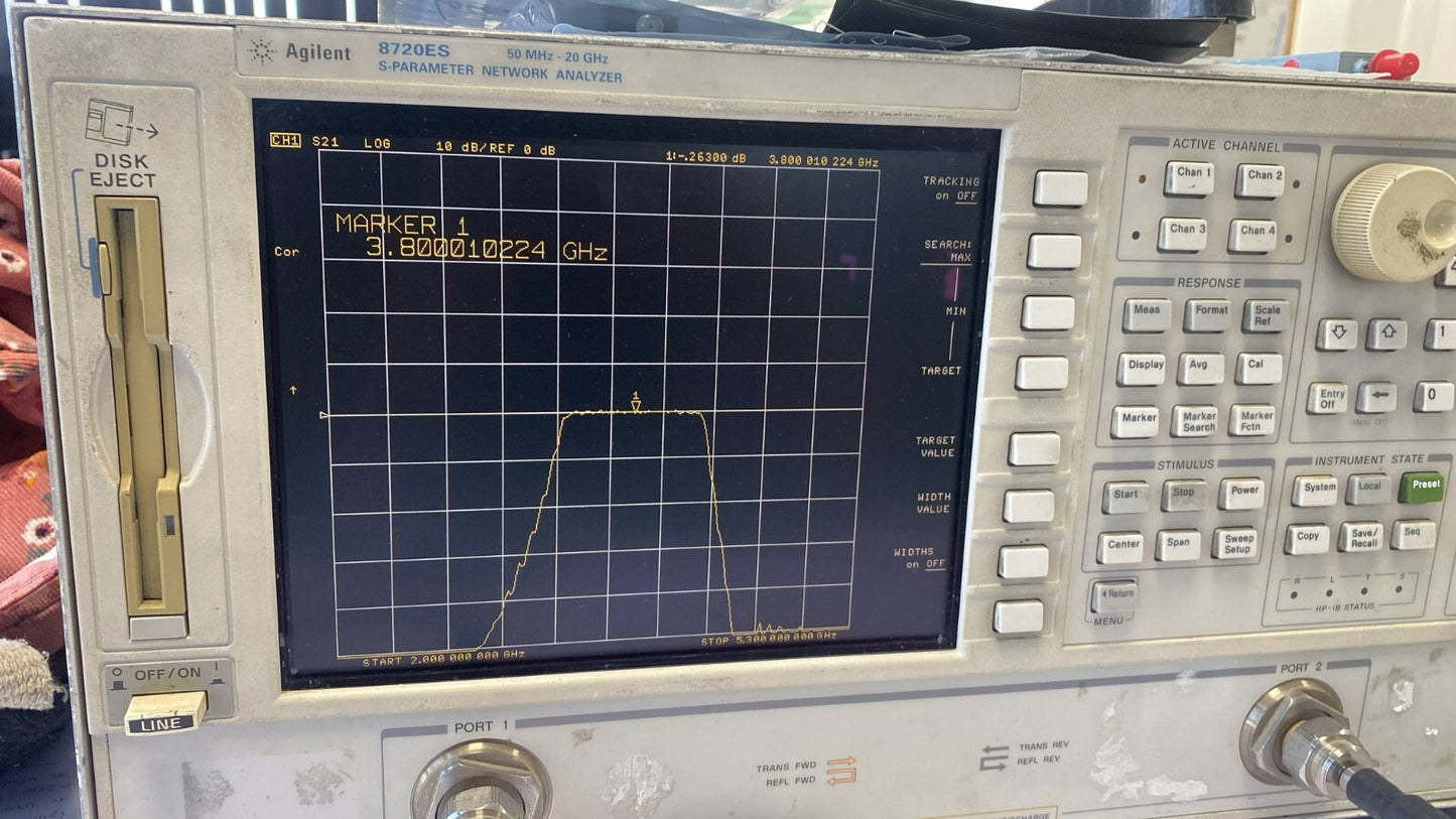 Band Pass Filter 3.8 GHz 870 MHz IBP-3800