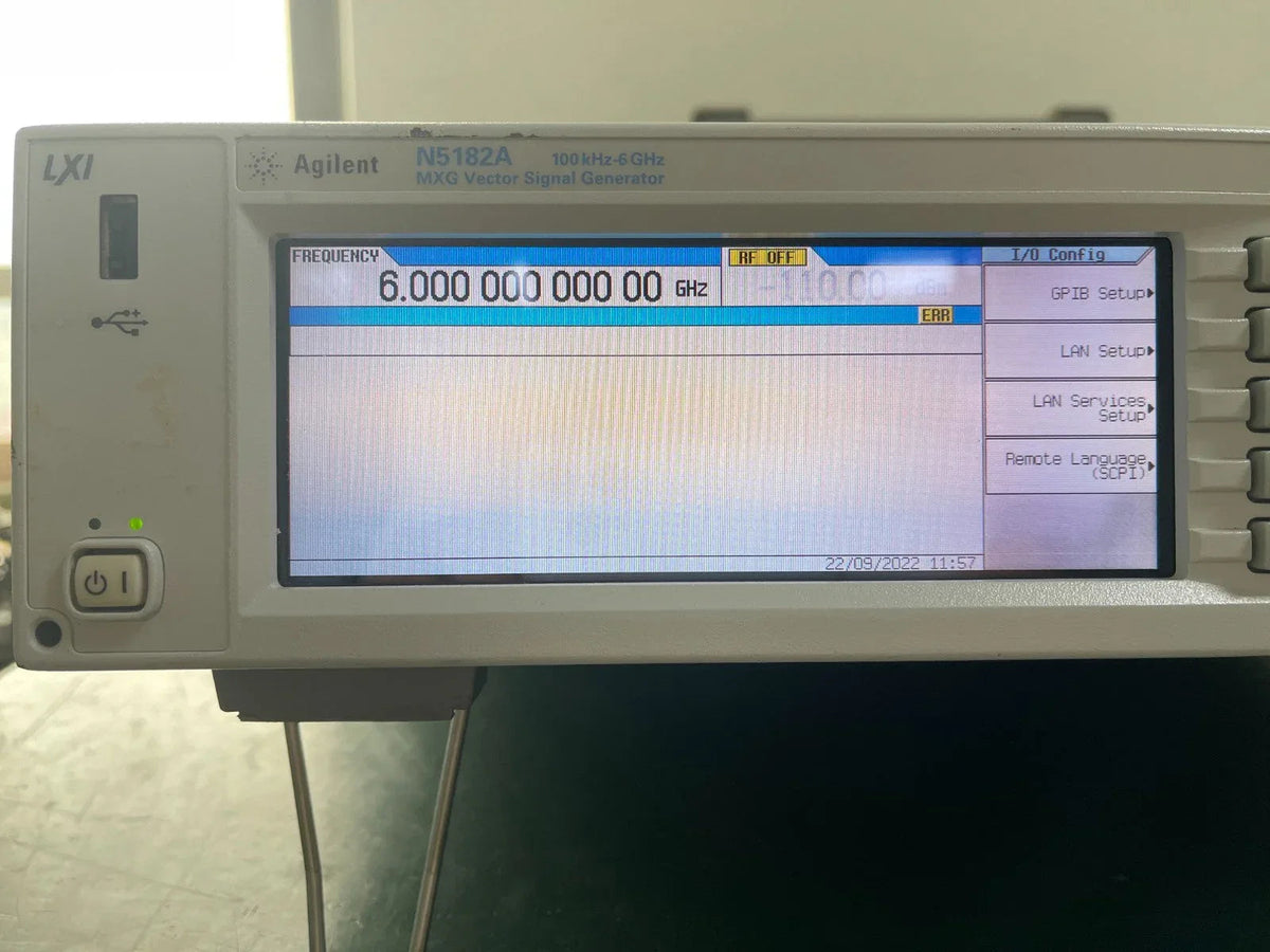 Agilent N5182A 250kHz-6GHz Vector Signal Generator