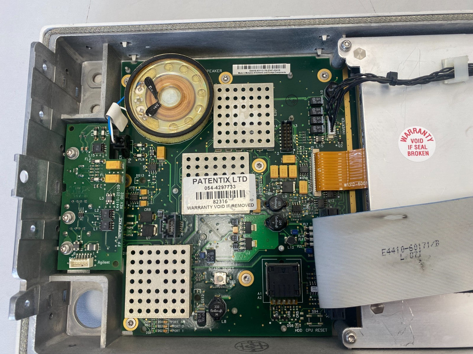 Agilent N9010A Front Panel 13.6 GHz LCD Keypad