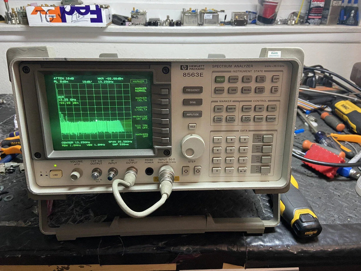 HP Agilent 8563E 26.9GHz Spectrum Analyzer