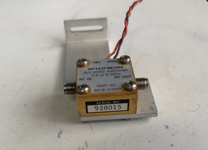 WILTRON Bandamp Filter 2-8GHz 60-B-21260