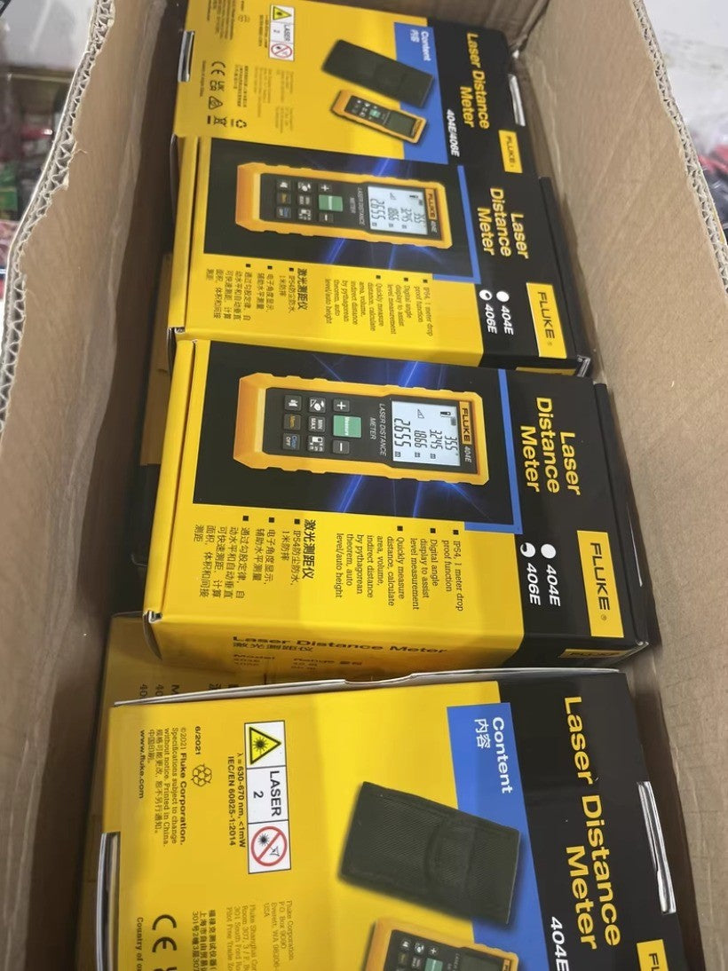 New Fluke 406E 60M Laser Distance Meter Digital Tool