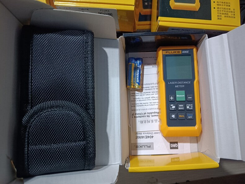 New Fluke 404E Handheld Digital Laser Range Meter