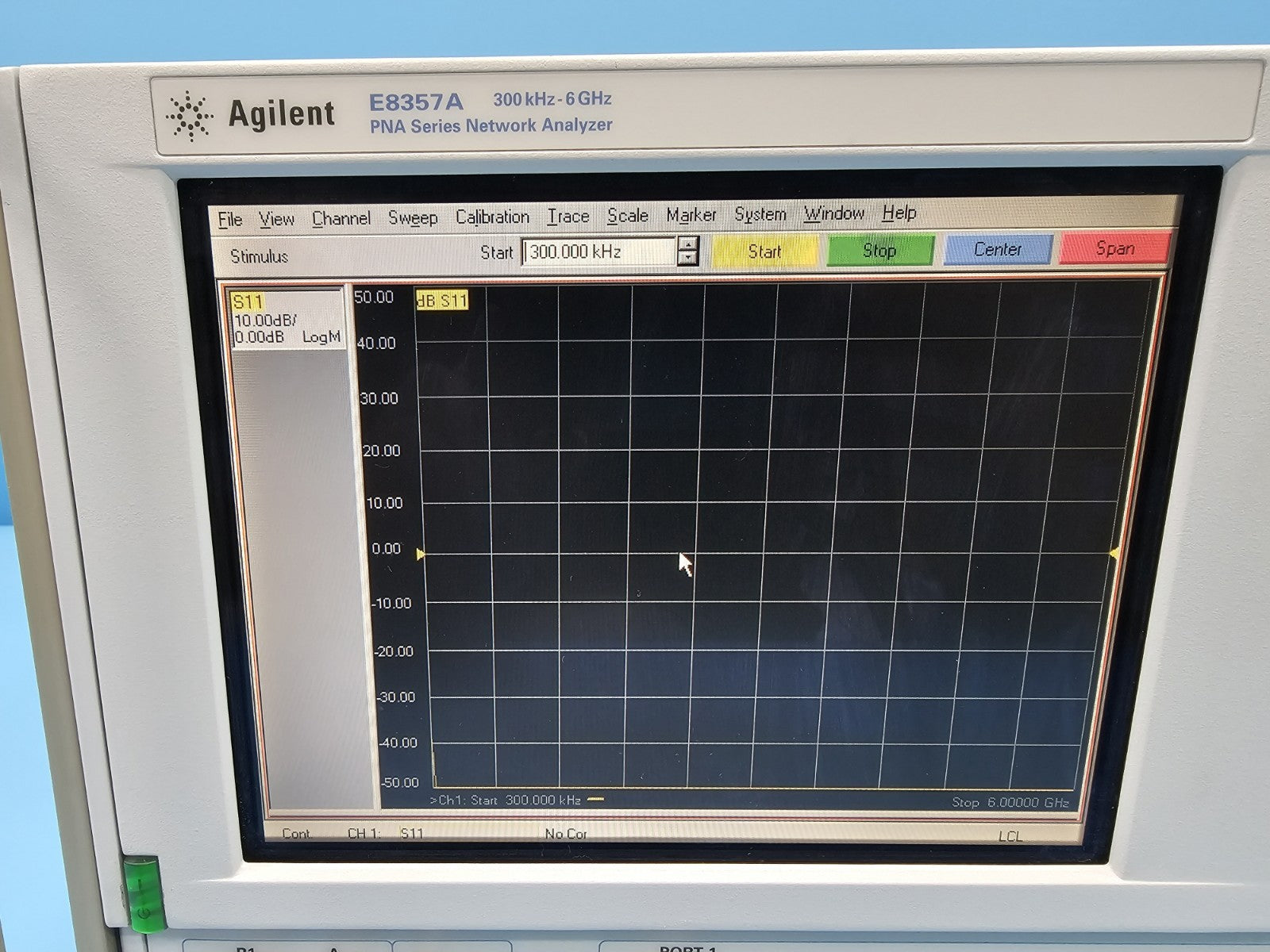 Agilent E8357A Network Analyzer 300kHz-6GHz