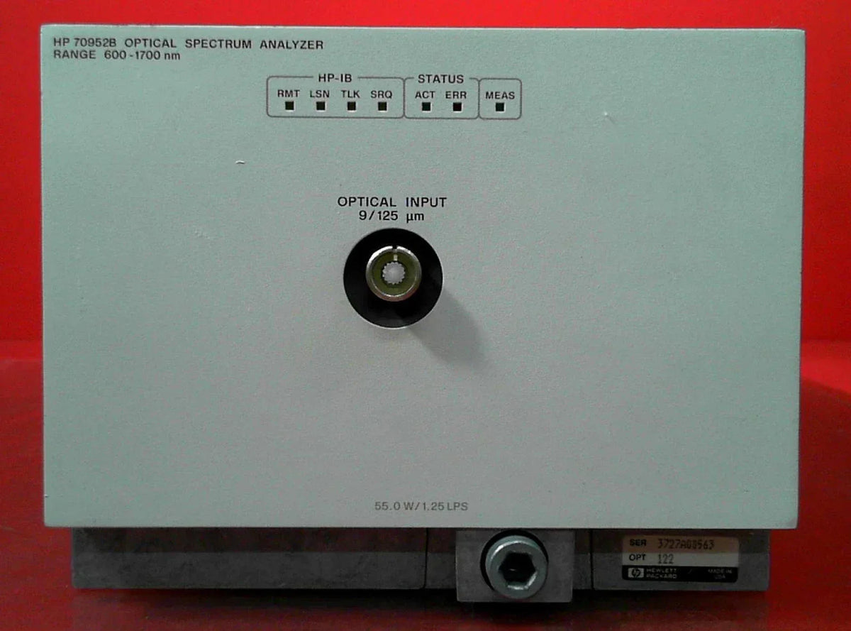 Agilent 70952B 600-1700nm Optical Spectrum Analyzer