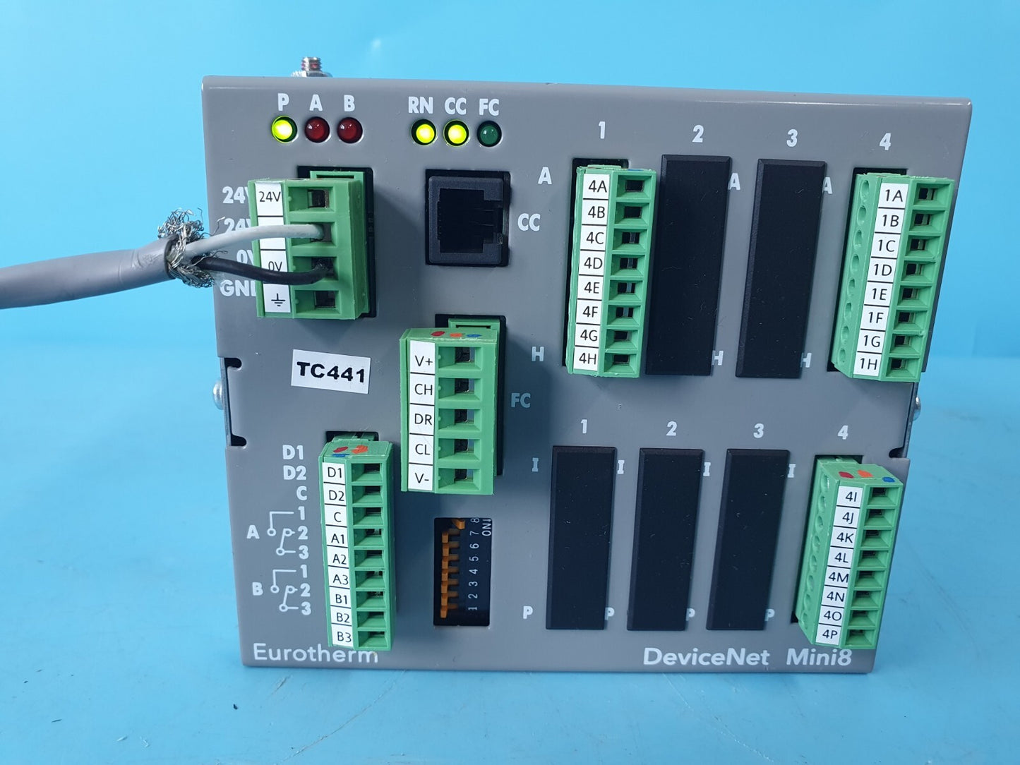 Eurotherm Mini8/4LP DeviceNet Temperature Controller