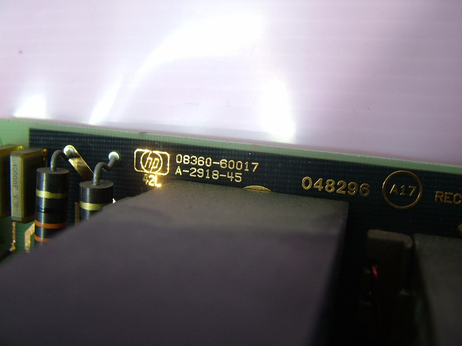 Agilent 08360-60017 A17 Power Supply 8360 Series